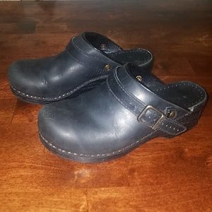 Dansko Ingrid Mule Clog Black Used